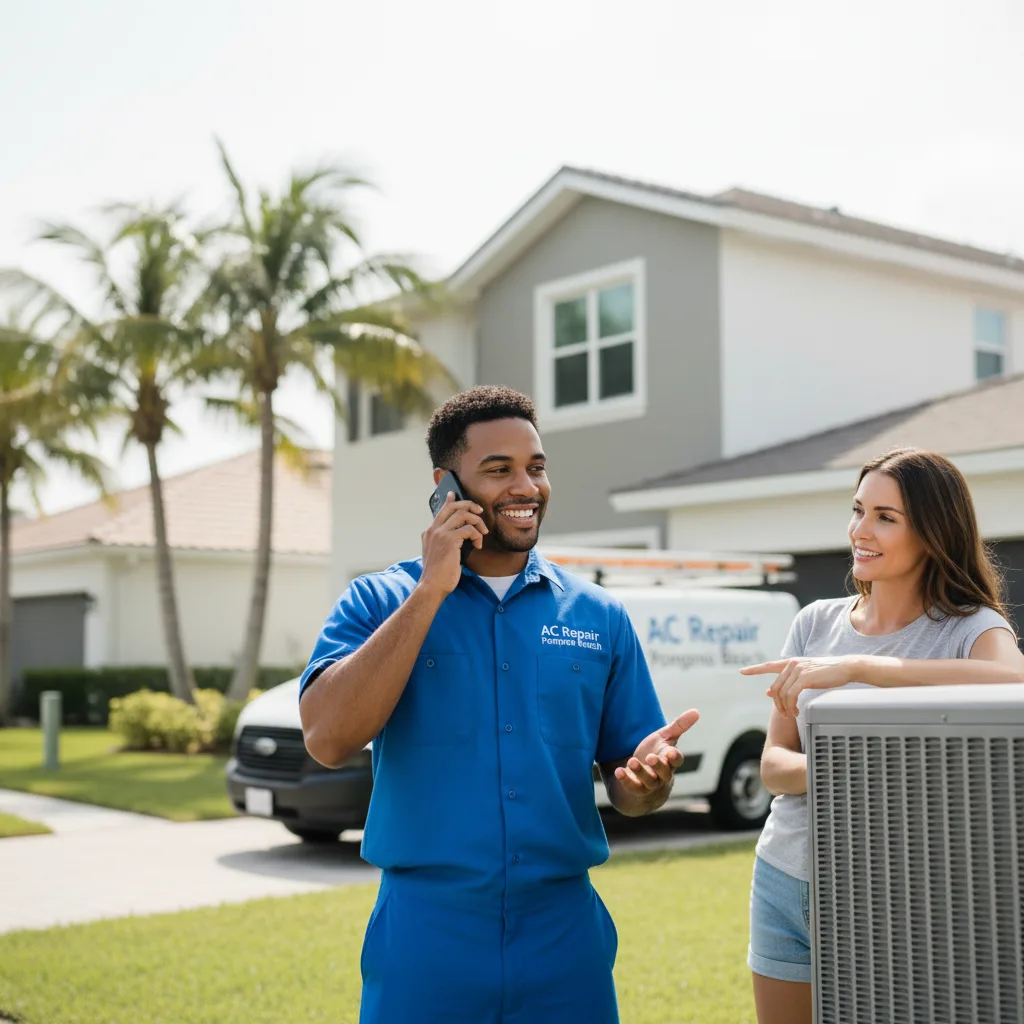 AC Repair Pompano Beach customer support in Hueysville